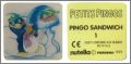 Petits Pingos - 10 Cartes lenticulaires Nutella Ferrero 1992