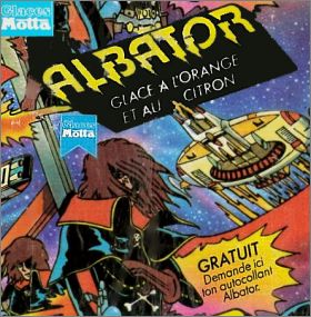 Albator - 30 adhsifs - Glaces Motta - 1979