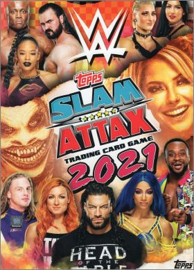 WWE - Slam Attax  2021 - Trading Card Game - Topps - 2021