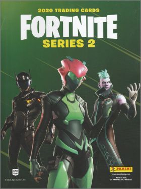 Fortnite - sries 2 VERT  (part 3 : Optichrome) Panini 2021