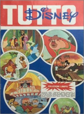 Tutto Disney - Sticker Album - Lampo Moderna - 1974 - Italie