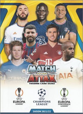 Match Attax : UEFA  League (part 1) Topps 2021 / 2022