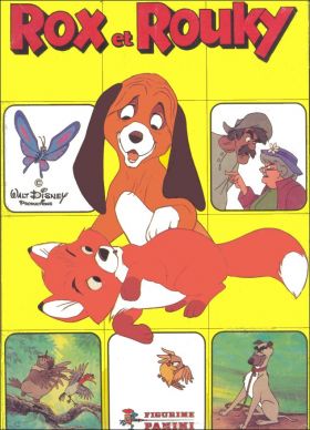 Rox et Rouky (Walt Disney) - Figurine Panini  - 1981