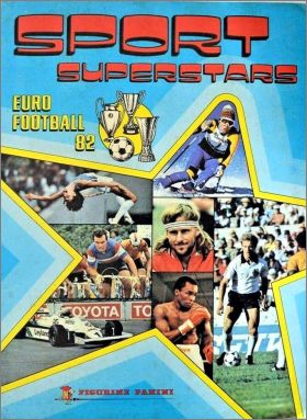 Sport Superstars Euro Football 82 - Album Figurine Panini