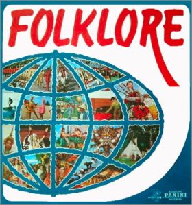 Folklore - Sticker Album - Panini - 1971