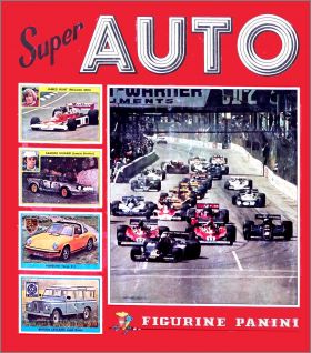 Super Auto - Sticker Album - Figurine Panini - 1977