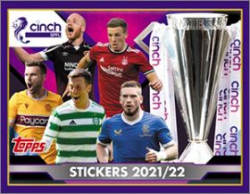 Topps Cinch SPFL - Stickers 2021/22 - Écosse