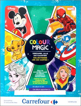 Colour Magic - Disney Marvel - Carrefour  2022 - Belgique
