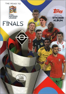 Road to UEFA nations league - FINALS 22-23 - Sticker Topps