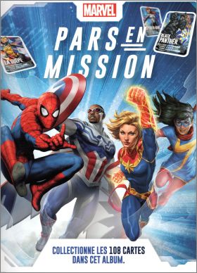 Marvel - Pars en mission - 108 cartes - Leclerc 2022