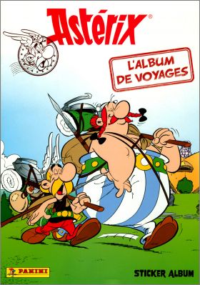 Astérix L'Album de Voyages Sticker Album, Cartes Panini 2022