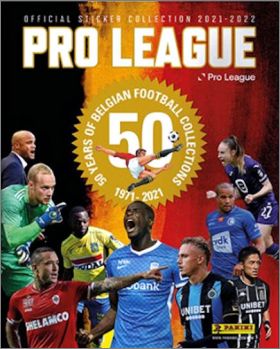 Football Pro League 2022 - Partie 1 - Album Panini  Belgique