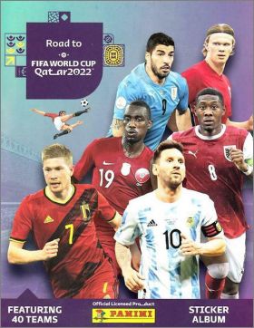Road to FIFA World Cup Qatar 2022 Sticker Album Panini Part1