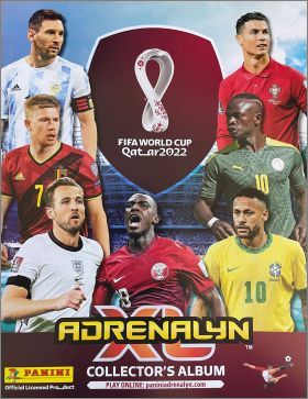 Fifa World Cup Qatar (2 sur 2) - Adrenalyn - Panini 2022