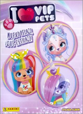 I love VIP Pets - Sticker Album - Panini - 2022 - Espagne