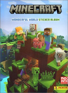 Minecraft  : Wonderful world - Sticker Album - Panini 2022