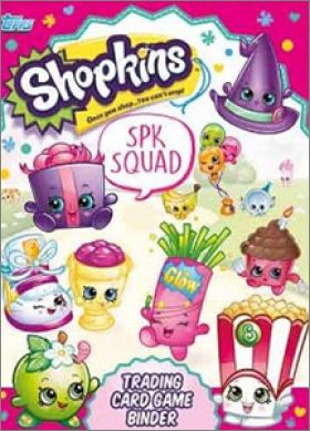 Shopkins SPK Squad - Trading Cards Topps 2017 - Angleterre