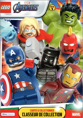 Lego Avengers série 1 - Cards - Blue Ocean - France - 2023 Jouets