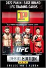 UFC - Debut Edition - Parallels Trading Cards Panini 2022