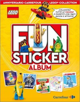 LEGO Collection: Fun Sticker Album - Carrefour - 2022 Italie