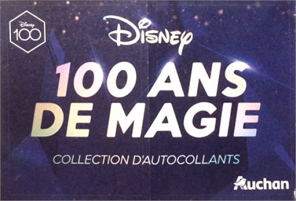 Album vierge Disney 100 and Auchan - Disney