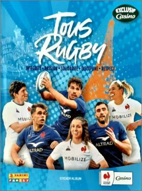 Tous Rugby - Sticker Album - Panini Family - Casino - 2023