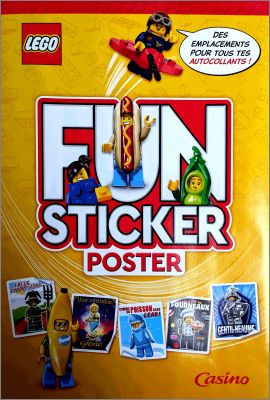 Fun Sticker Poster - LEGO - Casino - 2023