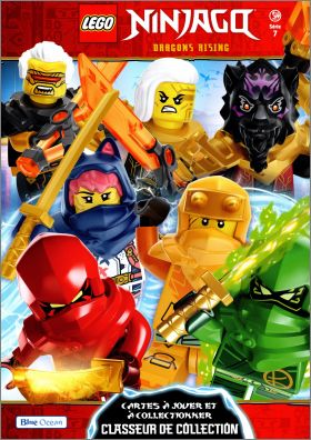 Lego Ninjago Dragons rising - Cards srie 7 Blue Ocean 2024