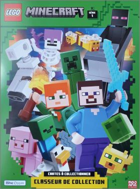 Lego Minecraft - Cards srie 1 Blue Ocean 2024