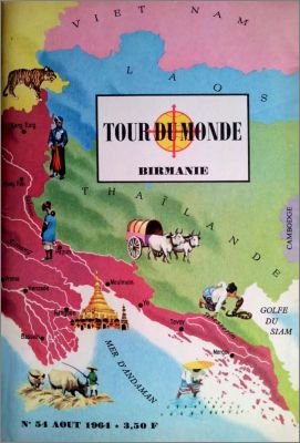 Birmanie -  Album d'images N54 aot 1964 - Tallandier.