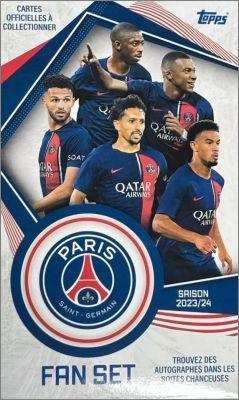 Paris Saint-Germain Fan Set saison 2023-24 Parallel Topps FR