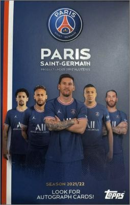 Paris Saint-Germain season 2021-22  Parallel 1/2 Card Topps