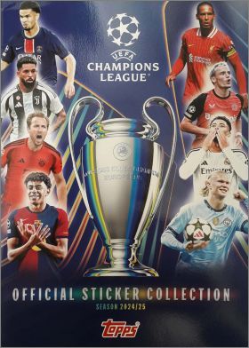 UEFA Champions League 2024 / 25 Stickers parallles Topps