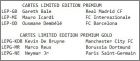Cartes Lim Ed Premium / Gold