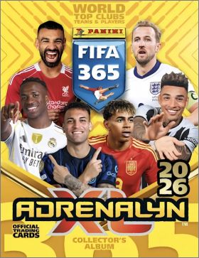 FIFA 365 2026 - Panini Adrenalyn Trading Cards part1 - 2025