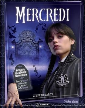 Mercredi Addams (2) - Sticker Album - Panini - 2025