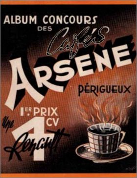 Album Concours des Cafs Arsene - Prigueux - 1951
