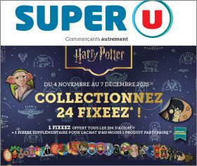 Harry Potter : ma collection de Fixeez Hyper / Super U 2025