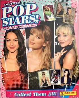 Unofficial Pop Stars! sticker collection - Panini - 2025