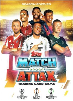 Match Attax : UEFA League (part 1) Topps 2025 / 2026