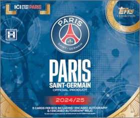Topps Exhibition Paris Saint-Germain 2024-25 Partie 1/2