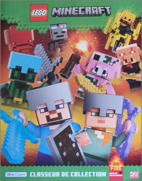 Lego Minecraft - On Fire - S�rie 3 - Cards Blue Ocean 2026
