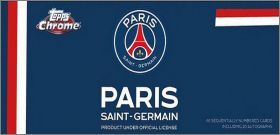 Topps Chrome Paris Saint-Germain 2021-2022 Team Set
