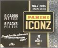 Panini Iconz Ligue 1 2024-2025 Card Bleu et Rouge Parall�les