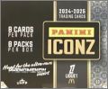 Panini Iconz Ligue 1 2024-2025 Card Vert et Noir Parall�les