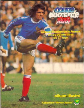 Coupe du monde 1978 Album photo illustr� " vert et jaune" BP