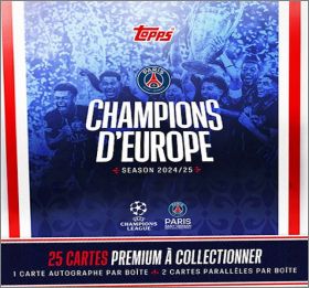 Paris Saint-Germain Champions d'Europe 2024-2025 Cards Topps