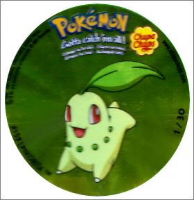 Pok�mon Nintendo - 30 stickers s�rie 3 - Chupa Chups - 2001