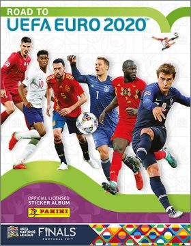 Road to UEFA Euro 2020 Sticker Album Panini 2019 (Dos Rose)