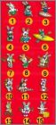 Liste des stickers N�1 � N�15
